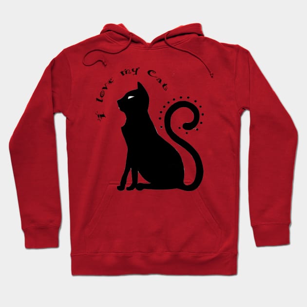 I love my Cat Hoodie by LaGelfling